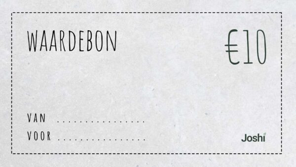 Waardebon €10